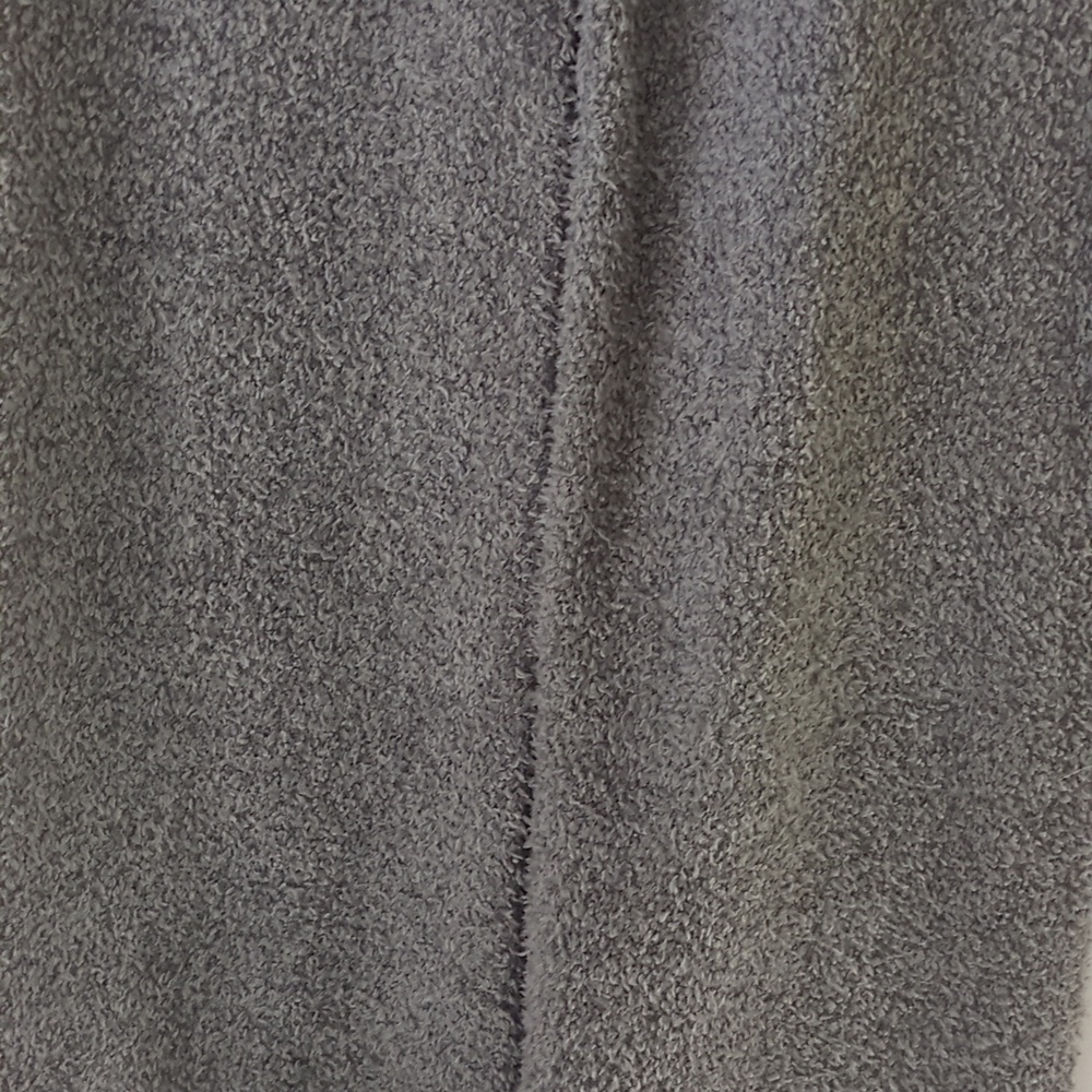 SKIMS Cozy Cabin Knit Wide Leg Athleasure Comfy Launge Gray Women's Pants L/XL - Picture 8 of 9
